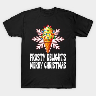 Ice Cream Christmas T-Shirt